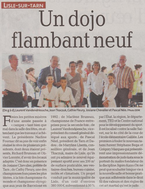 article de la dpche