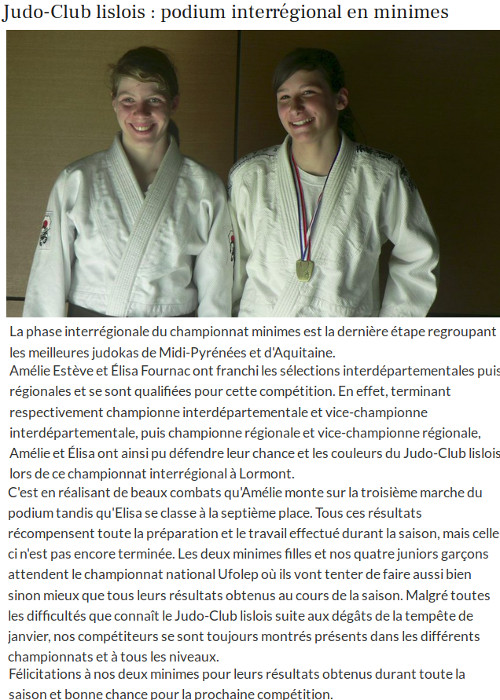 article de la dpche