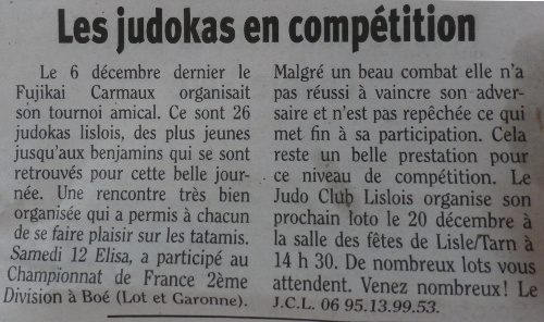 article du tarn libre